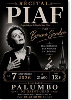 | Recital Piaf par Bruno Sandro |