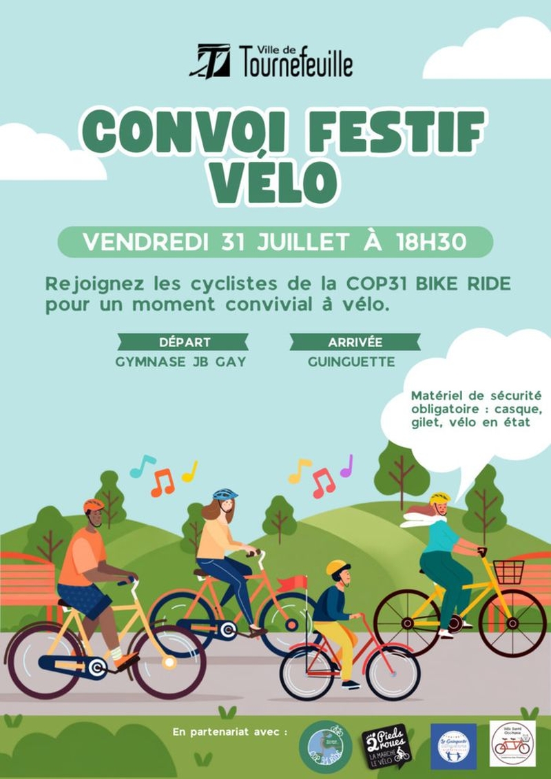| convoi festif à vélo |