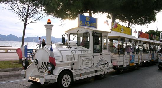 Le petit train de Cannes