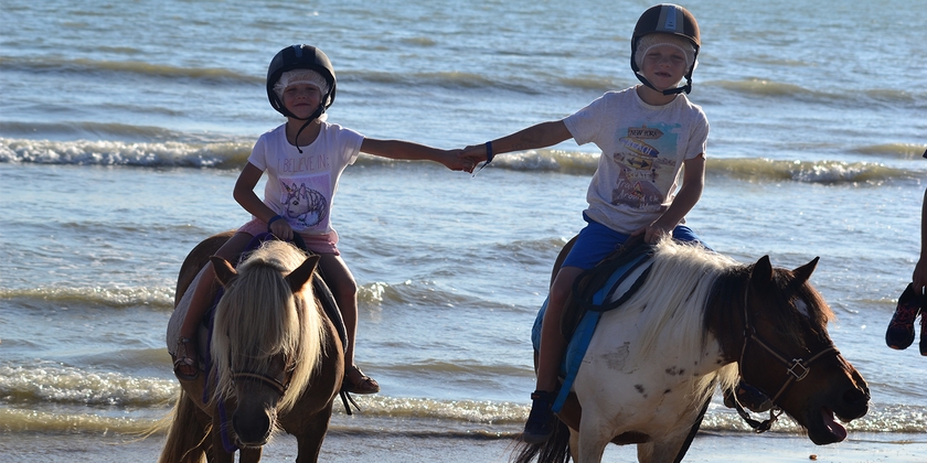 Reduced-rate horse or pony rides