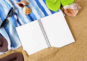 | "CARNET SOUVENIRS DE VACANCES" |