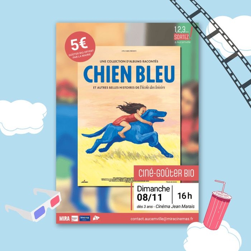 | Ciné-goûter bio - Chien bleu |