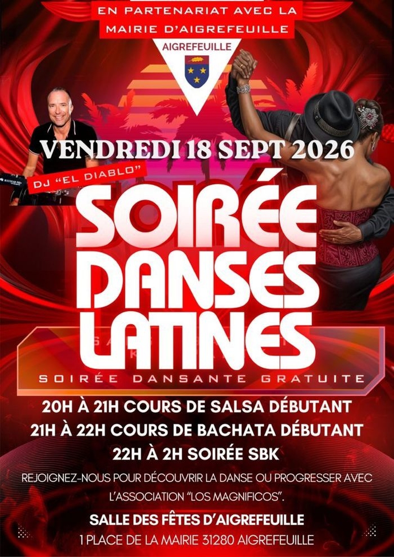 | Soirée danses latines |