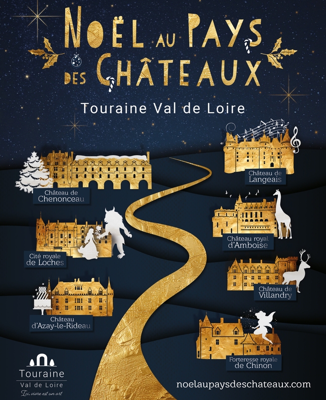 Noël au pays des châteaux - Pass 5 châteaux