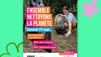 | World Clean up Day - Rejoignez-nous pour nettoyer Aucamville ! |