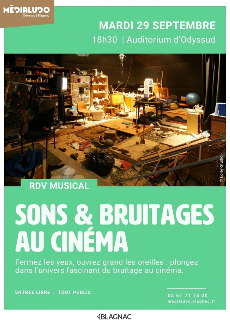 | Conférence musicale : sons et bruitages au cinéma |