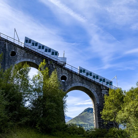 The Funicular of the Pic du Jer