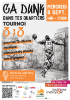 | Tournoi de basket 3X3 pour les 13-25 ans |