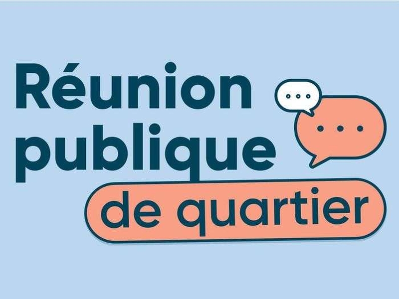 | Réunion publique de quartier : Capitole. Arnaud-Bernard. Carmes |