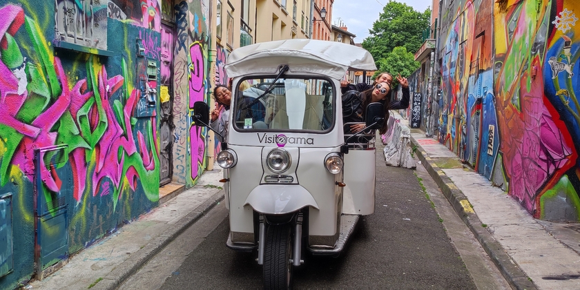 Visite de Toulouse en Tuk tuk éléctrique