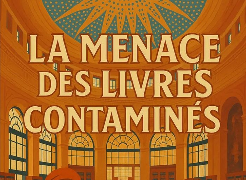 | ESCAPE GAME : LA MENACE DES LIVRES CONTAMINÉS |