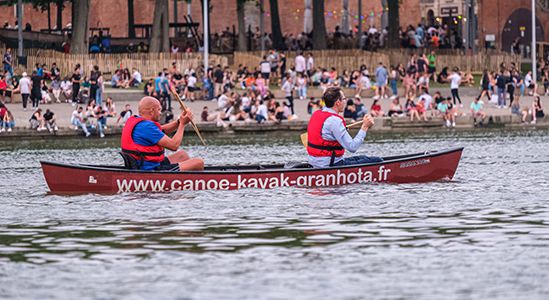 Granhota - Canoe Kayak and Paddle on the Garonne river