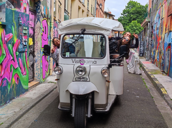 Visite de Toulouse en Tuk tuk éléctrique