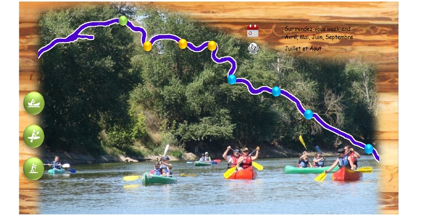 AVENTURE OUTDOOR - Canoë, Kayak, Stand up paddle, Bivouac en Loire