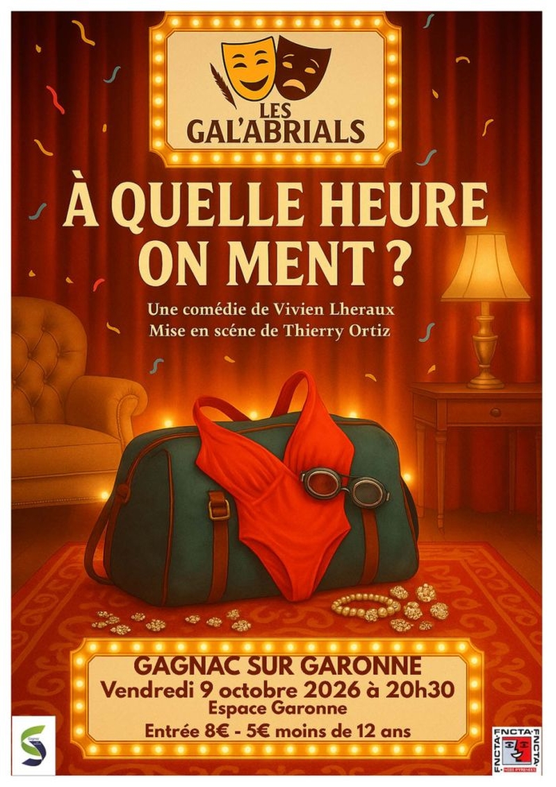 | Pièce de théâtre : À quelle heure on ment ? |
