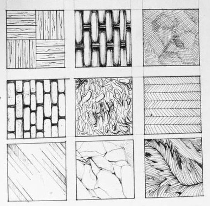 | Atelier Dessin texturé |