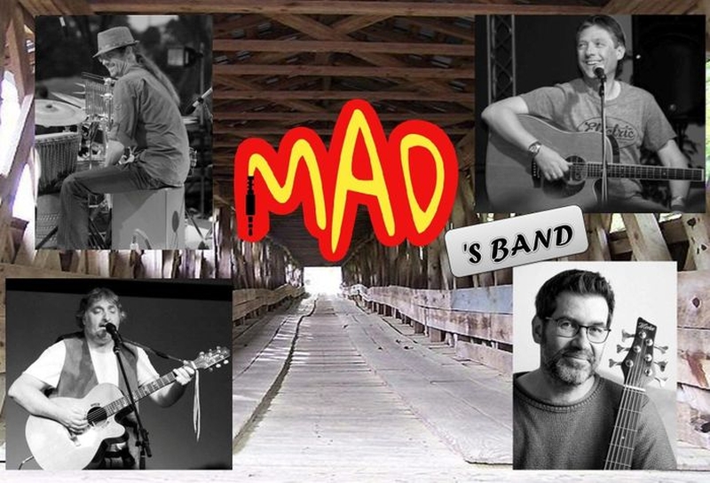 | CONCERT FOLK / ROCK / COUNTRY / BLUES PAR « MAD’S BAND » |