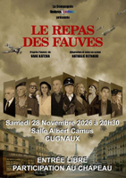 | Théâtre : Le repas des fauves par la Cie Ombres & Lumières |