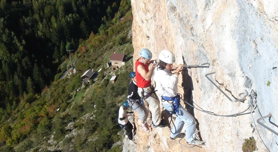 Via ferrata de Roubion