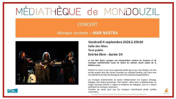 | Concert Musique occitane – Mar Nostra |