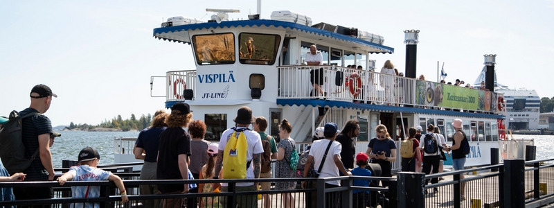 Ferry to Korkeasaari Zoo