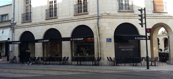 Déjeuner à emporter au Sushi Shop