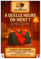 | Pièce de théâtre : À quelle heure on ment ? |