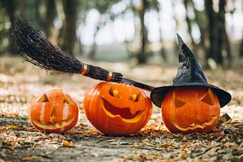 | Halloween au marché de plein vent |