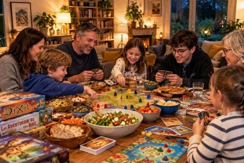 | Espace Mosaïque : repas partagé et après-midi jeux de société |