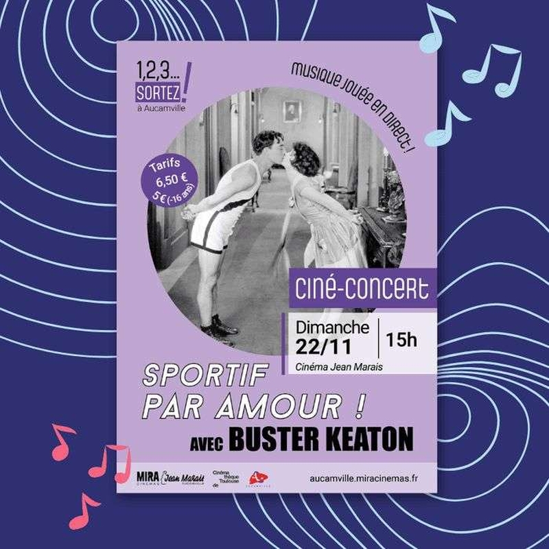 | Ciné-concert - Sportif par amour ! avec Buster Keaton |