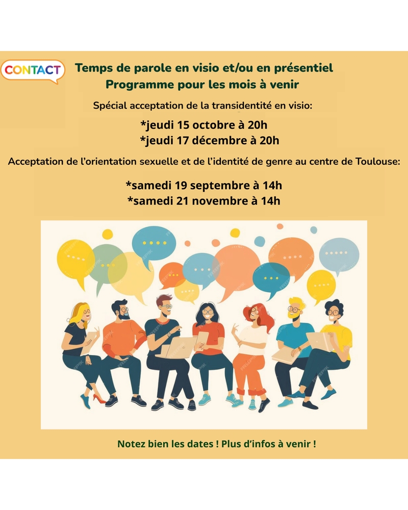 | Groupe d'écoute et de parole sur l'acceptation de l'orientation sexuelle et de l'identité de genre  |