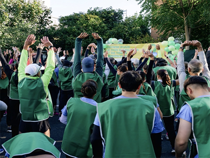 | Courir pour le don d'organes |