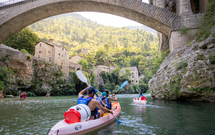 CANOË AU MOULIN DE LA MALENE - PADDLE DES GORGES DU TARN