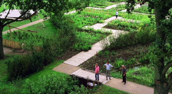 Visite du jardin Mosaïc