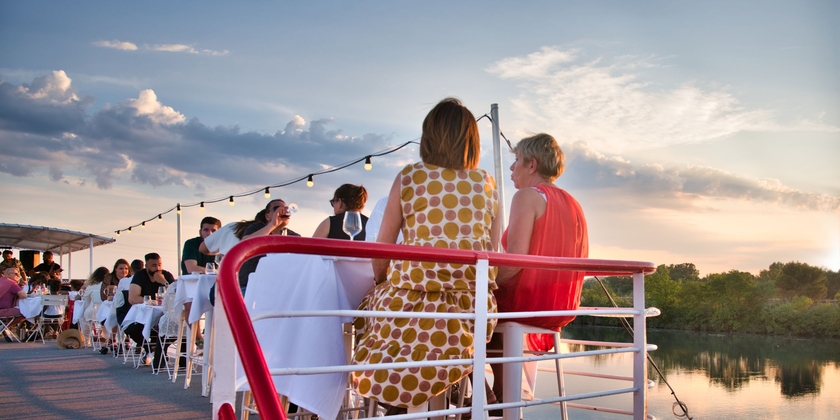 Croisières restaurant Grands Bateaux de Provence