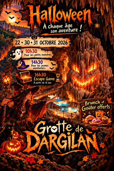 Fêtez Halloween à Dargilan
