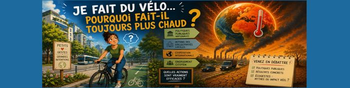 | « Je fais du vélo, pourquoi fait-il toujours plus chaud ? » |