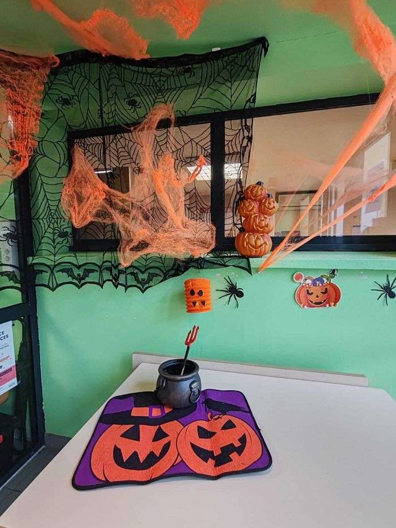 | Halloween au marché de plein vent |