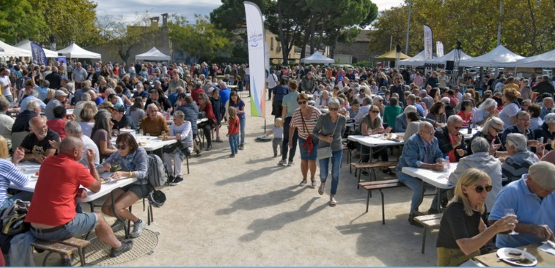 Fête de l'anguille à Marseillan