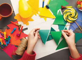  | Origami : couronne d'étoiles pour les fêtes 