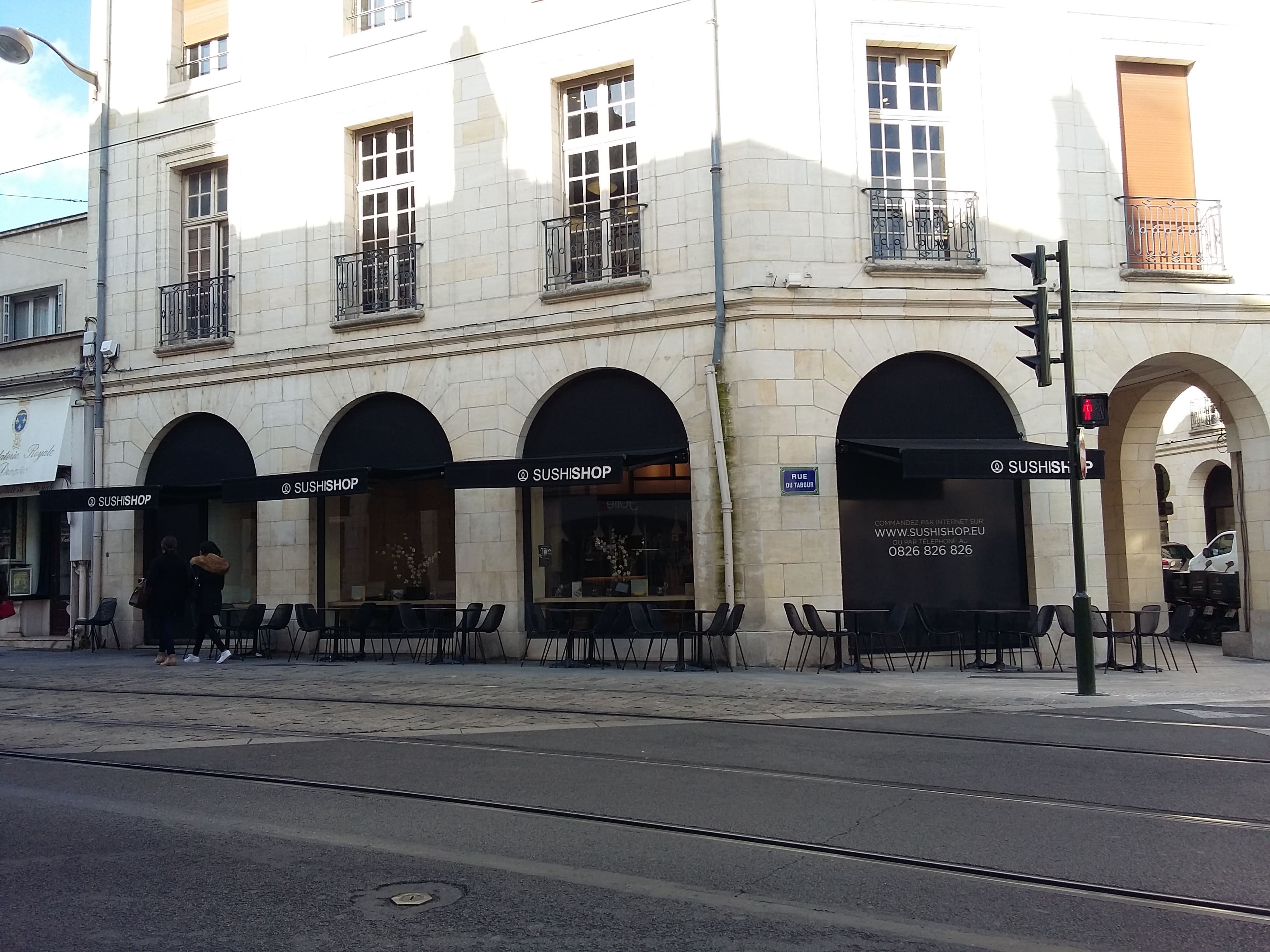 Déjeuner à emporter au Sushi Shop