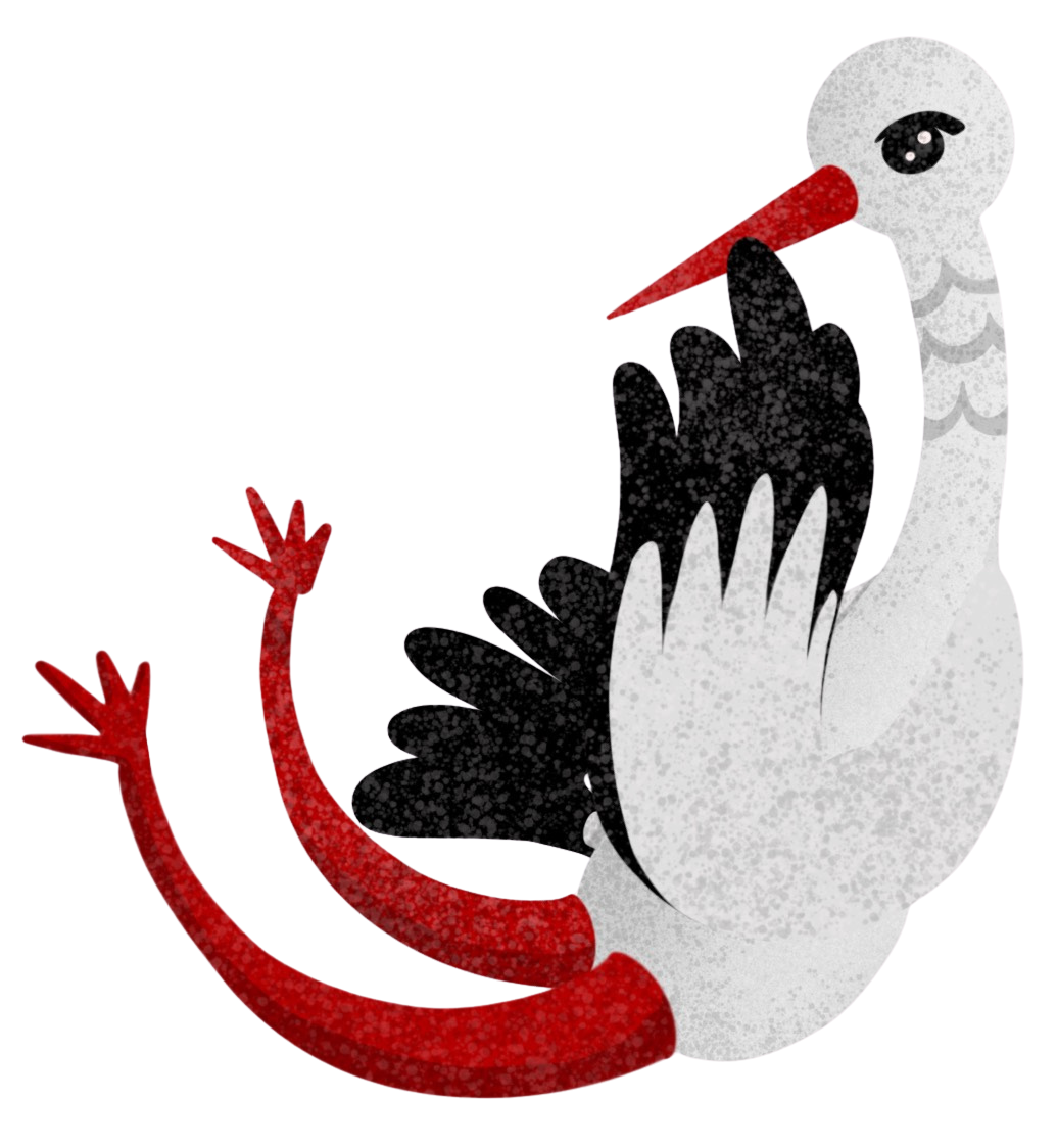 La cigüeña mascota del Pass'Alsace le da la bienvenida a la red de revendedores