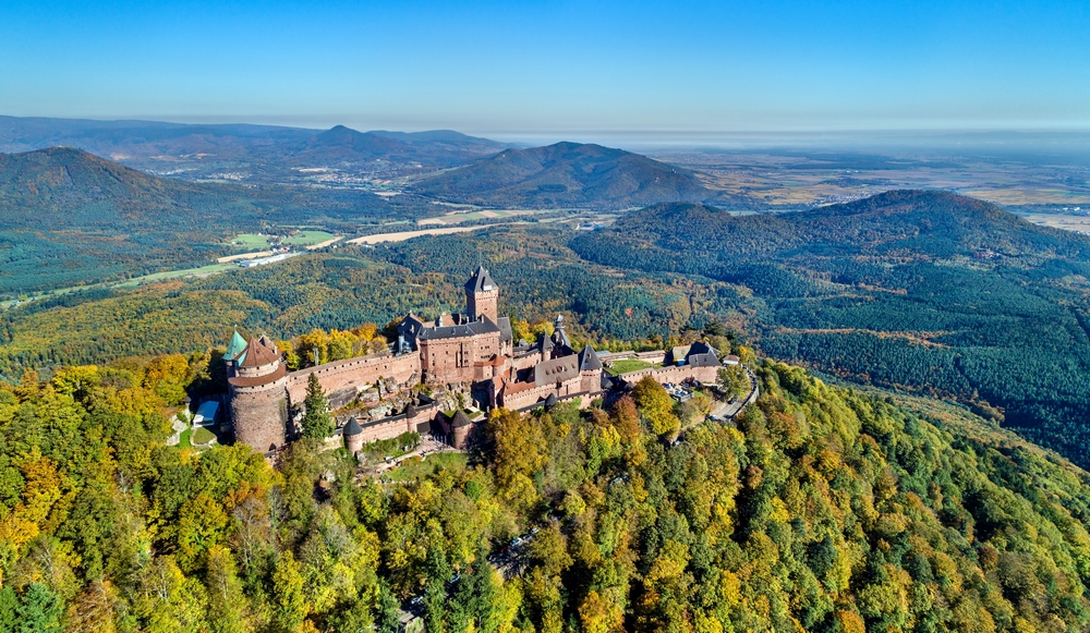 Haut-Kœnigsbourg Castle in Alsace