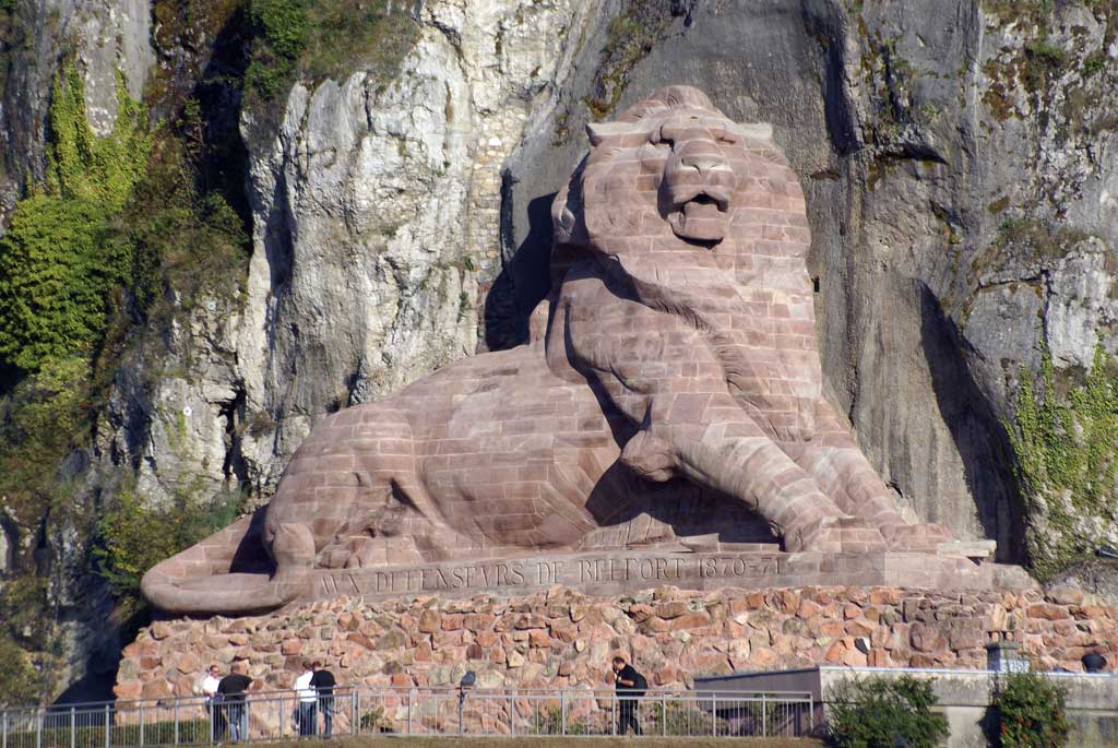 Visit le Lion de Bartholdi