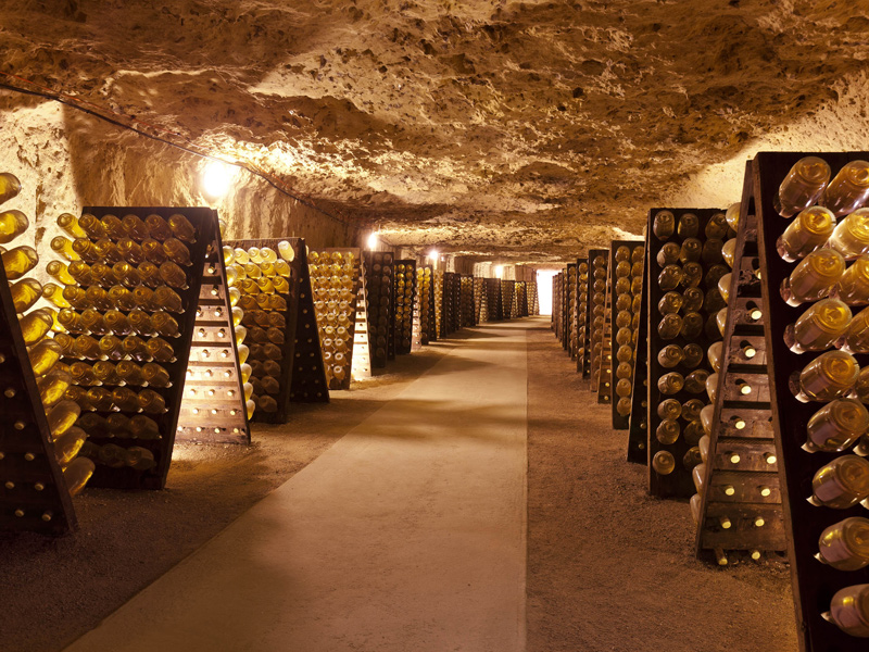 Visite libre des Grandes Caves Saint Roch avec dégustation
