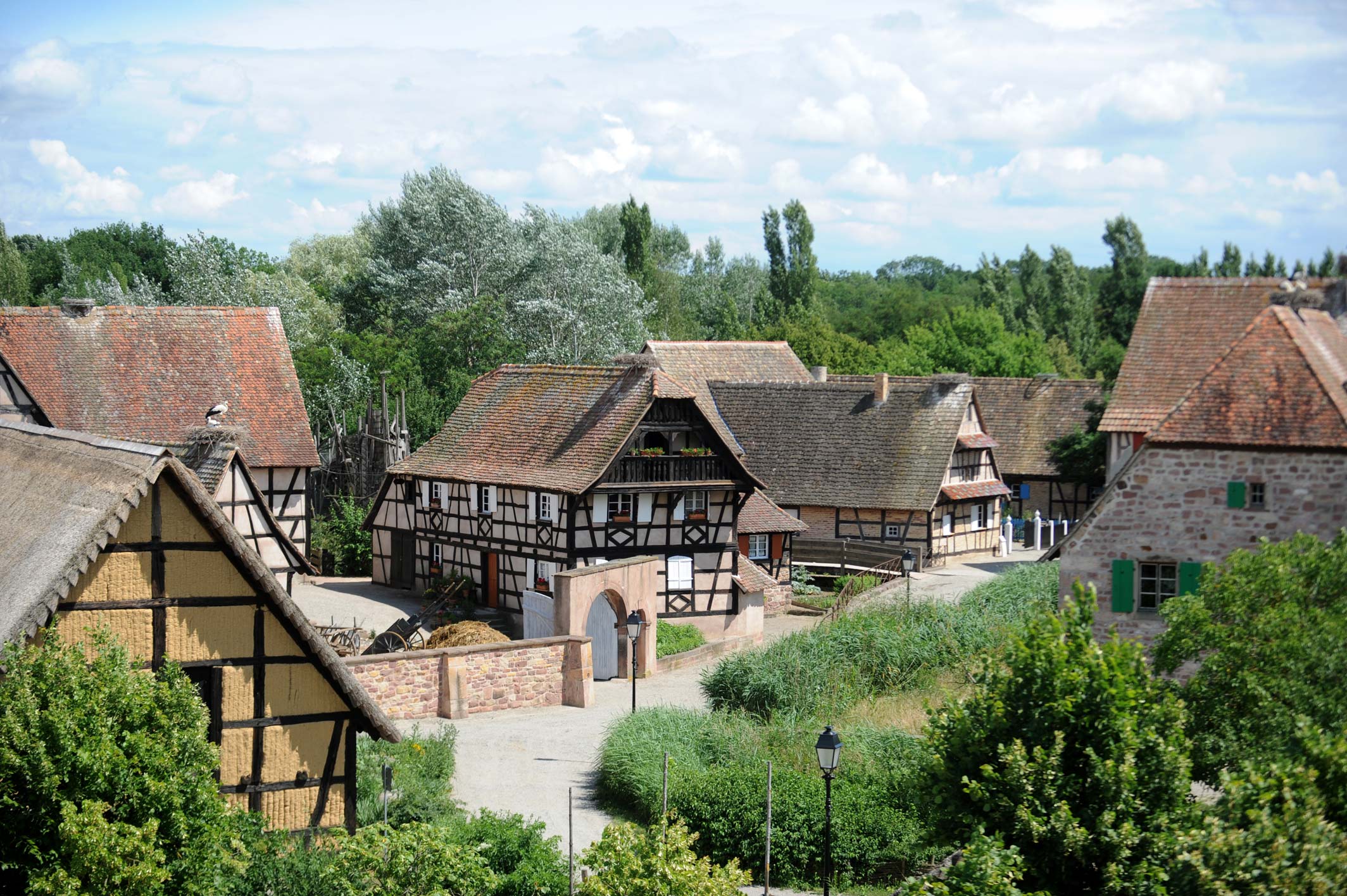 Visite de l’Écomusée d'Alsace