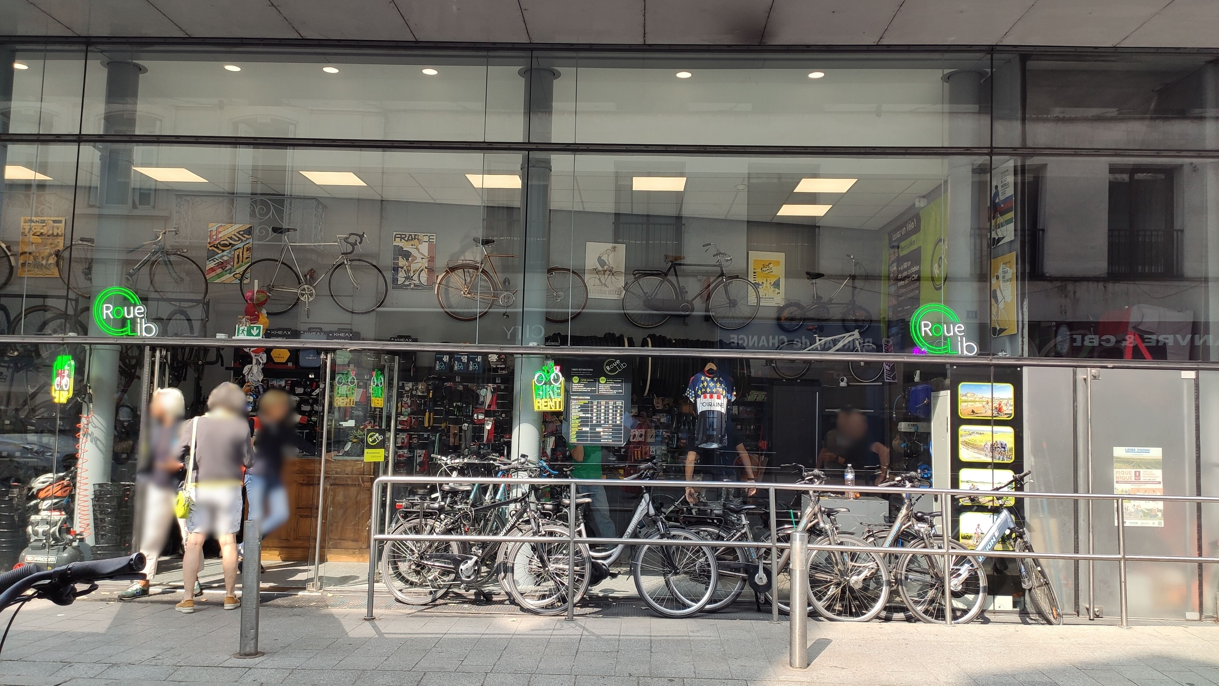 Location de vélo à la journée Tours City Pass