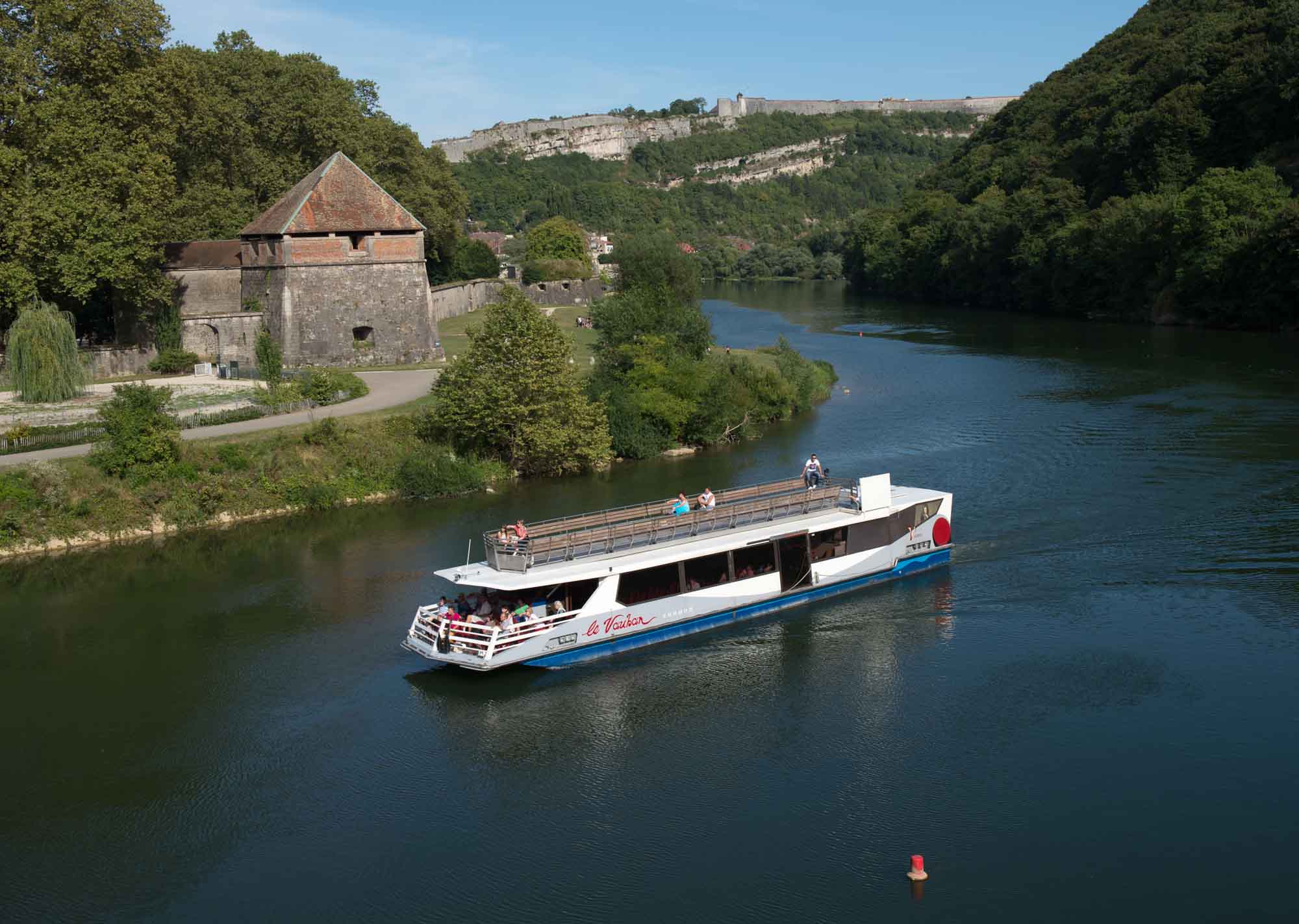 Bateau de Besançon "le Vauban"