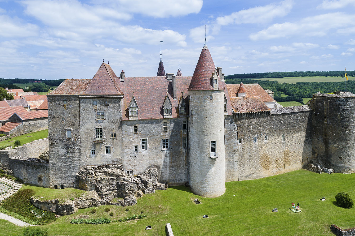 Visite Château de Châteauneuf