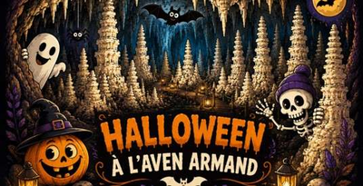 Venez frissonnez à l'Aven Armand ! 